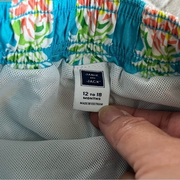 Janie & Jack boys swim trunks - Picture 6 of 7